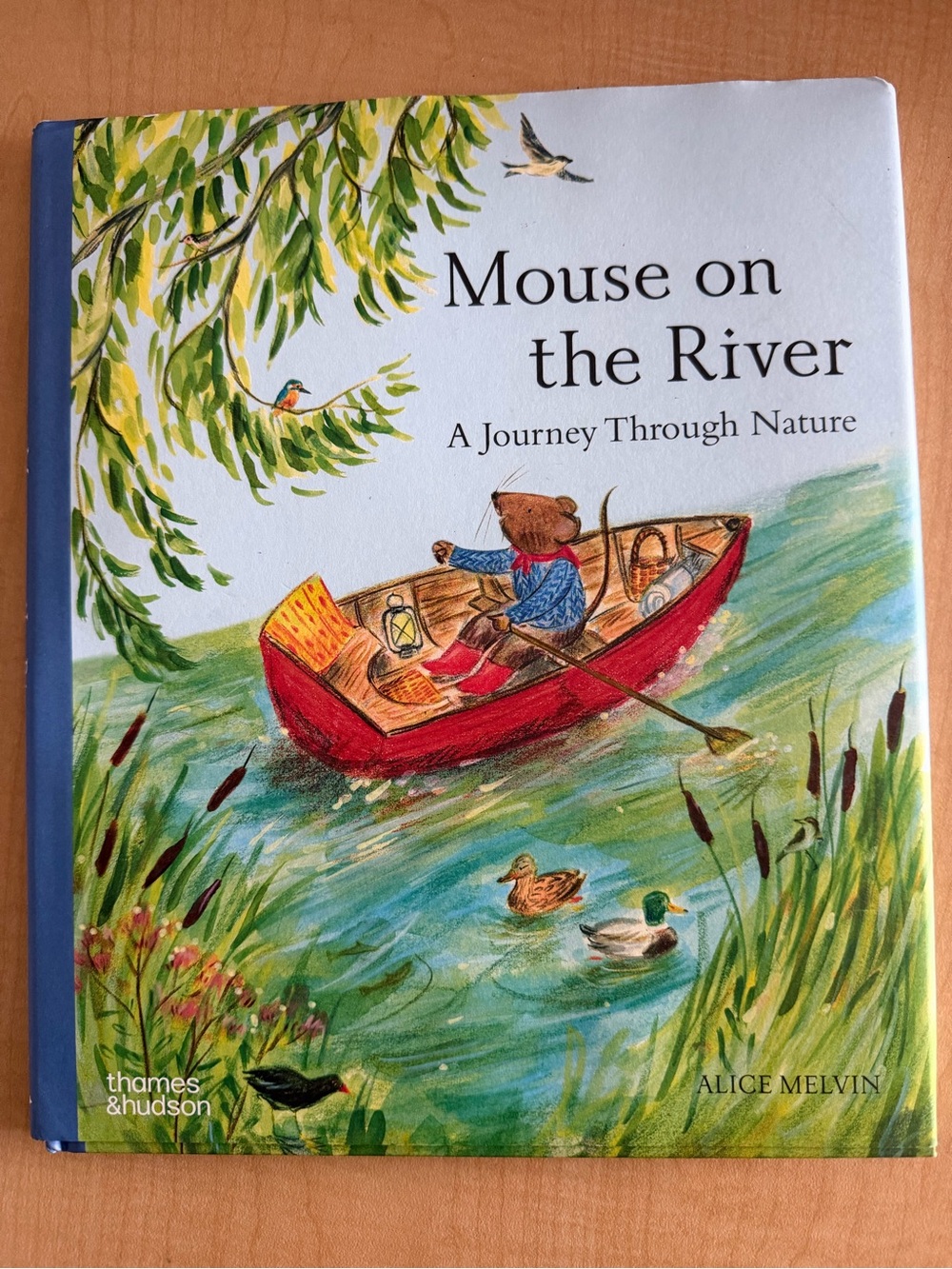 Mouse on the River by Alice Melvin - Illustrated Lift Flaps Hardcover Book NEW